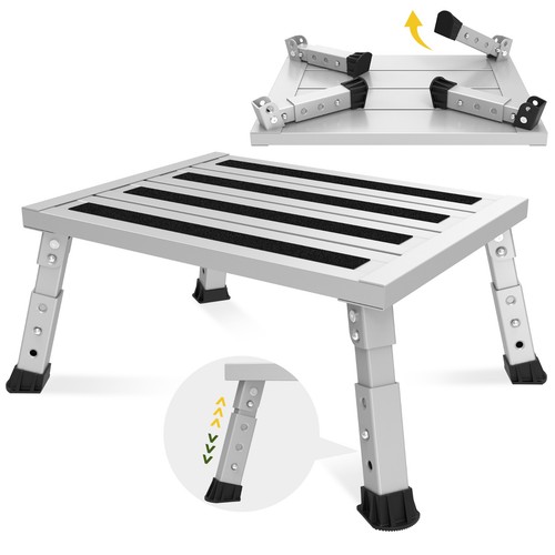 Adjustable step stool wide - stool,,