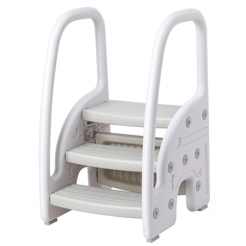 Kids step stool with handles - stool,