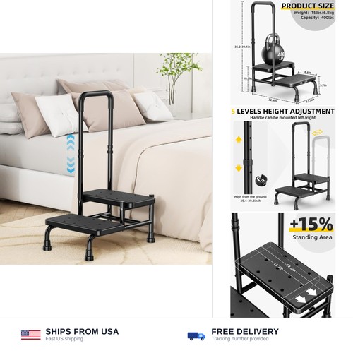 Step stool with - step,