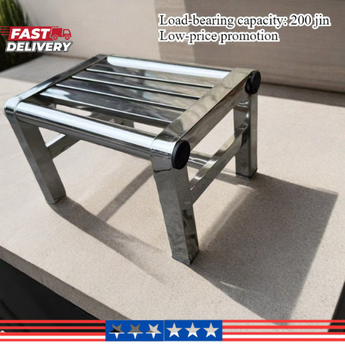 Stainless steel step - stainless,