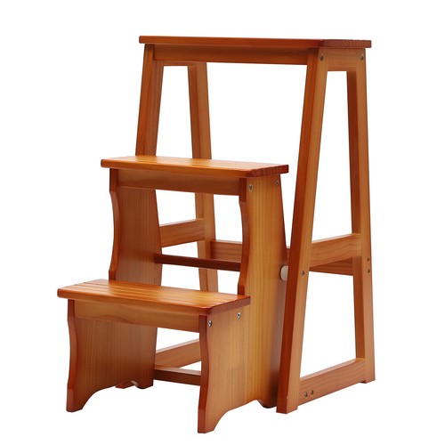 Step folding library - library, ladder