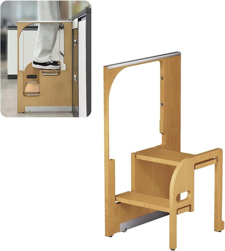 Step folding ladder wooden - folding,
