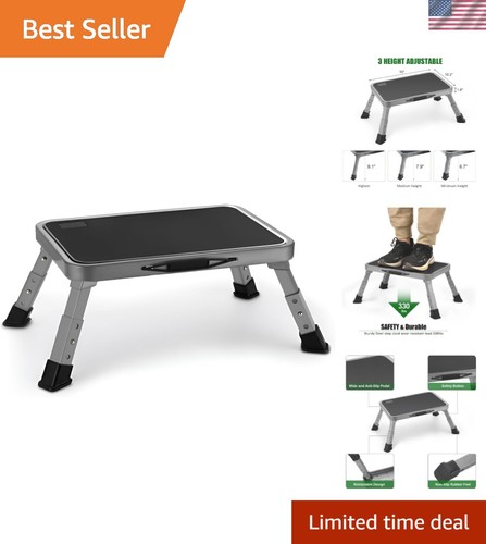 Heavy duty foldable step - foldable, stool