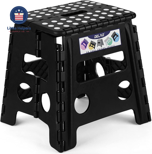 Folding step stool - step, 13