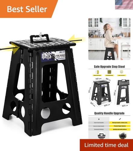 Inch folding step stool - folding,
