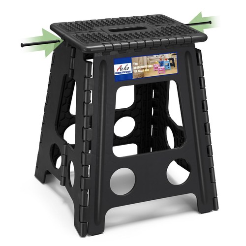 Folding step stool inch - step,