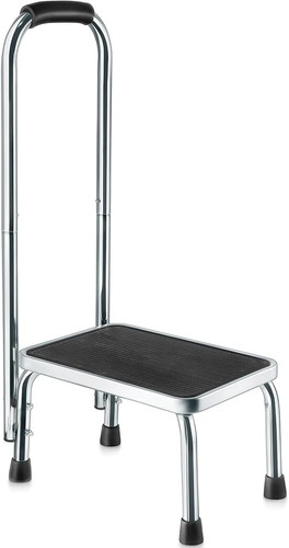 Step stool with - stool, for