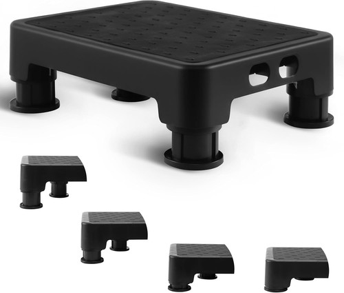 Adjustable step stool non slip - adjustable,