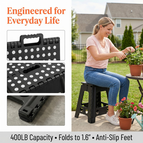 Inch folding step - inch,