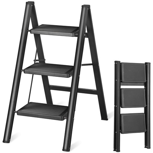 Step ladder folding - step, 3