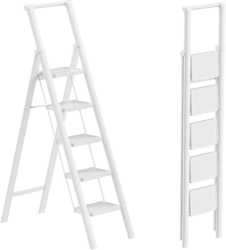 Elegant step foldable ladder - foldable,