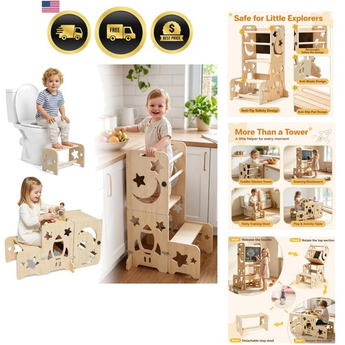 Toddler standing tower in 1 - standing, 4-in-1