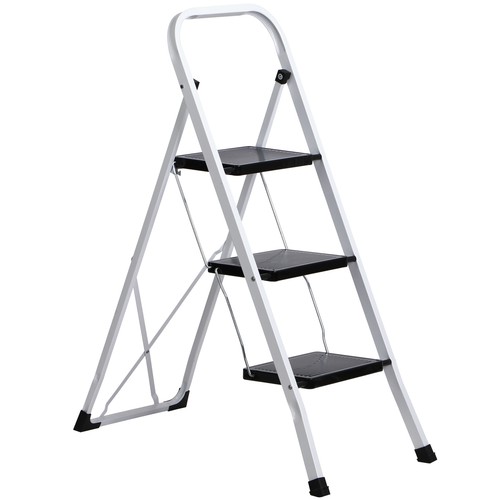Step ladder stool foldable - 3-step,