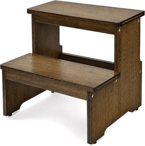 Bamboo step stool for - bamboo,