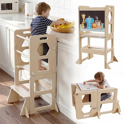 Toddler kitchen step - 4-in-1,